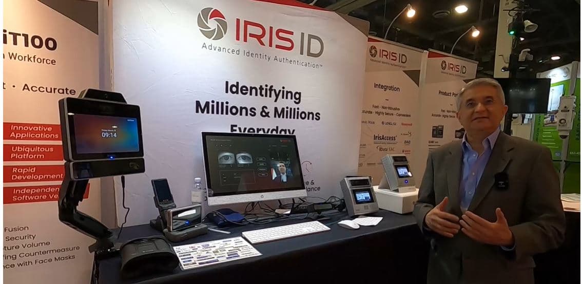 ISC West Show and Tell: Iris ID’s Mohammed Murad On Biometric Time and Access